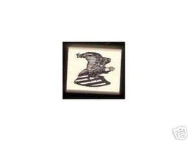 Eagle with Shield Bird med rubber stamp Patriotic - $5.00