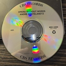 Opera Without Words (CD) Disc Only - $4.16