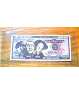 $1,000000. 3 Stooges Novelty Note - Bill - Currency - Novelty Note - £6.28 GBP
