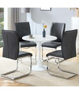 Hourglass Table &amp; 4 Chairs: Modern Luxury Set - €384,97 EUR