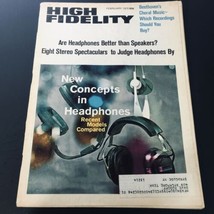 VTG High Fidelity Magazine February 1970 - Beethoven&#39;s Choral Music / Headphones - £11.16 GBP