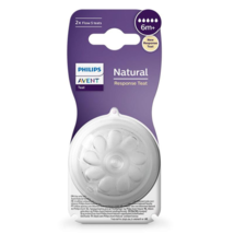 Avent Natural Response Teats 6 month+ Flow 5 2 Pack - £63.90 GBP