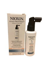 Nioxin Scalp Treatment #5 Normal to Thin Chemically Treated Hair 1.7 oz. - £6.37 GBP