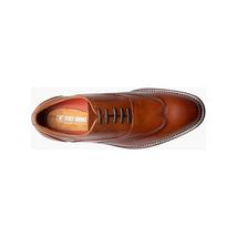 Stacy Adams Macarthur Wingtip Oxford Shoes Cognac 25489-221 image 5