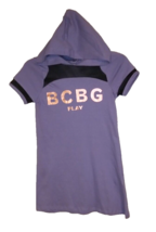 BCBG Girls Lavender Casual Short Sleeve Hooded Dress - Size: S - $9.67