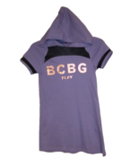 BCBG Girls Lavender Casual Short Sleeve Hooded Dress - Size: S - £7.71 GBP