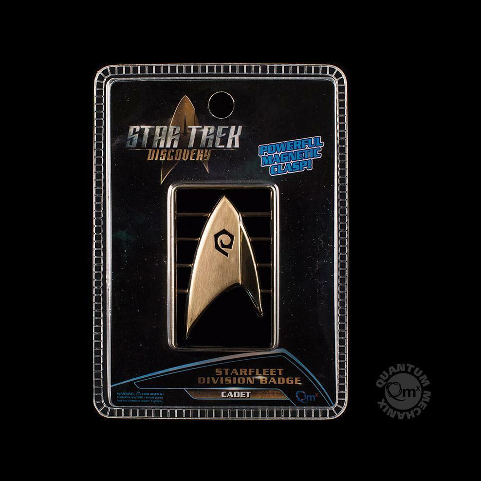 Primary image for Star Trek Discovery TV Series Cadet Badge Insignia Magnetic Metal Pin NEW UNUSED