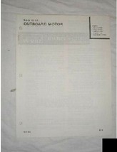 Montgomery Ward Outboard Owners Guide Parts List 9.9 &amp; 15 HP - $11.88