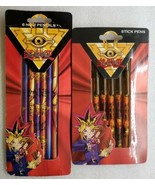 Yu-Gi-Uh! 5 Stick Pens and 6 No. 2 Pencils 1996 Starpoint RARE - £19.54 GBP