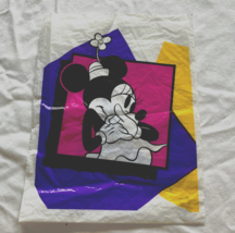 Walt Disney world vintage small plastic bag Minnie mouse graphics on front - £15.75 GBP
