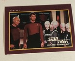 Star Trek The Next Generation Trading Card Vintage 1991 #62 Patrick Stewart - $1.97