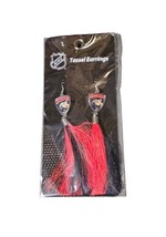Florida Panthers Earrings Fashion Tassel Style NHL Licensed - NWT - $5.99