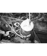 John Glenn and Friendship 7 spacecraft hoisted aboard USS Noa  Photo Print - $8.81