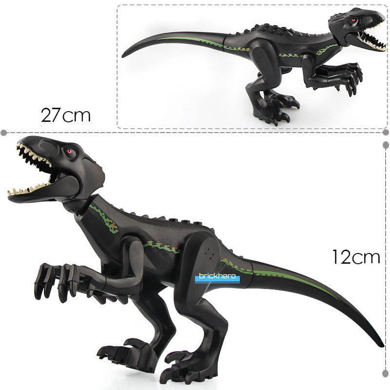 Indoraptor Jurassic World Dinosaur Lego Compatible Minifigure Brick Toys Gift