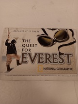 National Geographic Folded Map The Quest For Everest From June 2002 Mint - £11.20 GBP