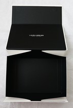 Laura Mercier White Storage Craft Gift Box Magnetic Flap Empty 9&quot; x 6&quot; New - £7.94 GBP