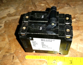 20 AMP 2 POLE 320-1253 ONAN CIRCUIT BREAKER   HEINEMANN AM2-Z393-2 AM2-A... - $38.22