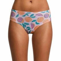 No Boundaries Women&#39;s Seamless Hipster Panties Size X-SMALL Pink W Grapefruits - £8.57 GBP