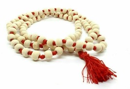 Genuine Tulsi Japa Mala Beads Quality Rosary 108 Meditation Prayer Holy Basil  - £3.98 GBP