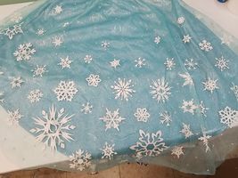 Disney Frozen Elsa Skirt Halloween Costume Accessory Size Childs Small 4... - $8.00