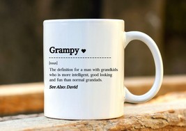 Grampy Mug Personalised Grandpa Gift Custom Grandfather Funny Birthday Present - £12.21 GBP