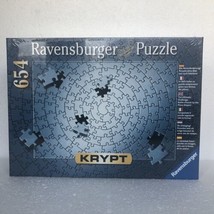 RAVENSBURGER Silver KRYPT Jigsaw Puzzle ULTIMATE CHALLENGE 20x27” 654 P New - $14.84