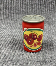 VTG 90&#39;s Fisher Price FP Play Food Drink Cherry Soda Pop Cola Can Preten... - $11.51