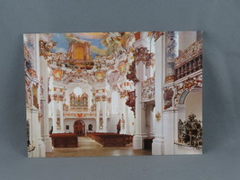 Vintage Postcard - Church of Pilgrimage De Wies Interior - Kienberger - £11.79 GBP