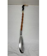 Vintage Carved Horse Head Shoe Horn Plastic 22” Black Brown - $363.72 MXN