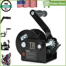 Durable Steel Trailer Winch 600 lb Capacity - Easy Installation, Fast Lo... - $78.32 CAD