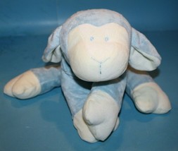 Ganz My 1ST Lambie Easter Lamb Light Blue White Plush Baby Soft Toy Bow HE7180 - £52.58 GBP