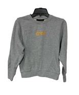 Drew house mini scribble crew neck sweatshirt gray kids size 12 New - $34.65