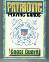 NEW SEALED U.S. UNITED STATES COAST GUARD PATRIOTIC PLAYING CARDS BICYCL... - £9.30 GBP