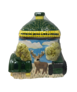 NIP Gibson Collectible John Deere Cookie Jar Canister Nothing Runs Like ... - £50.59 GBP