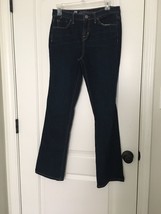 Mossimo Women&#39;s Blue Jeans w Pockets Curvy Bootcut Size 2 - $45.40