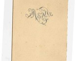 Salons Pignarre Wedding Dinner Menu Card Paris France 1933 Barbey Pingaud - £14.24 GBP