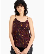 MSRP $39 Bar III Animal-Print Camisole Brown Size Medium - €13,50 EUR