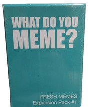 What Do You Meme? Fresh Memes Expansion Pack #1 Card Game New Gift - $175.21 MXN