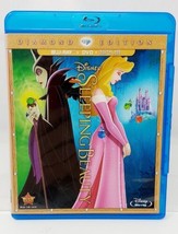 Disney Sleeping Beauty (Blu-ray/DVD, 2-Disc Set) 2014 Diamond Edition Maleficent - £3.45 GBP