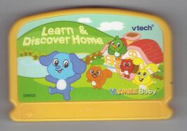 Vtech V.smile Baby Discover and Learn Home Game Cart rare VHTF Educational - $9.85