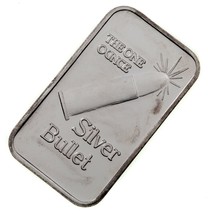 Silver Bullet Variety Rays 1 Oz. Silver Art Bar (Rays) - £51.38 GBP