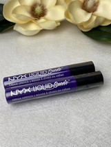 2 Tubes NYX Liquid Suede Amethyst LSCL10 New  - $11.75
