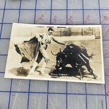 Vintage Postcard 1930s Bull Fight Panama City Canal Zone Unused - €11,88 EUR