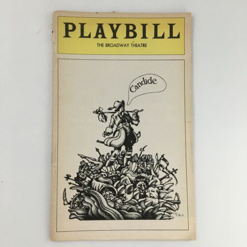 Primary image for 1975 Playbill The Broadway Theatre Candide Charles Kimbrough, Maureen Brennan