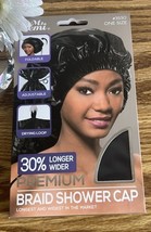 Ms. Remi Premium Braid Shower Cap Black – Adjustable with Drying Loop Annie - $54.85 MXN
