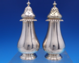 English Gadroon by Gorham Sterling Silver Salt Pepper Shakers 2pc #35 (#... - £240.63 GBP