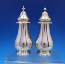 English Gadroon by Gorham Sterling Silver Salt Pepper Shakers 2pc #35 (#... - £240.63 GBP