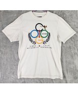 Coogi Australian Shirt Mens Medium White Olympic Kangaroo Logo Casual T ... - £23.34 GBP