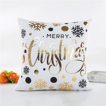 Snowflake Christmas Decorative Pillow Cover - $222.64 MXN