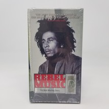 Rebel Music: The Bob Marley Story (Vhs, 2001) New Sealed - £10.15 GBP